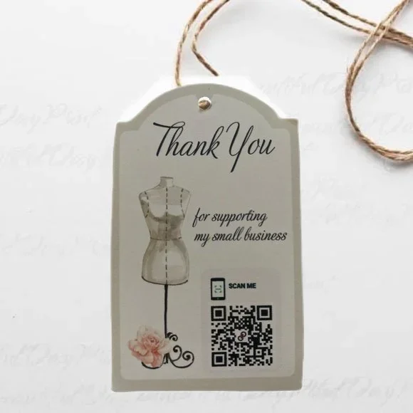 Tags for clothing used in interactive AR try-on demo